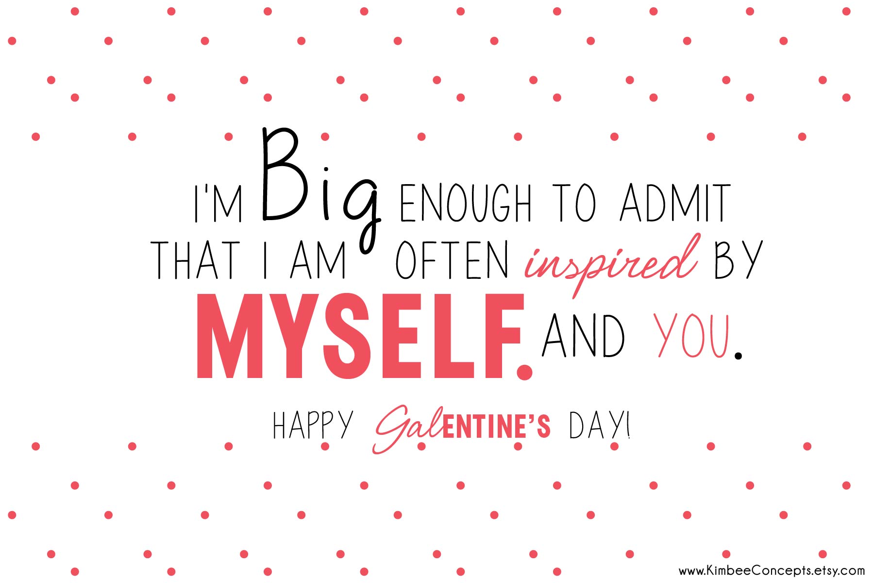 » Free Printable Galentine’s Day Cards For Your Lady Friends