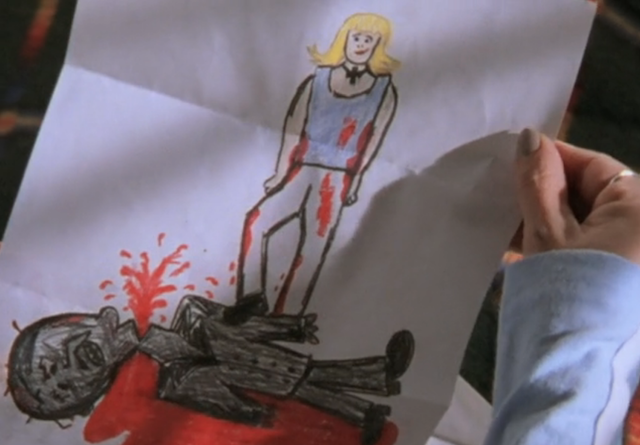 Buffy Killed by Death drawing