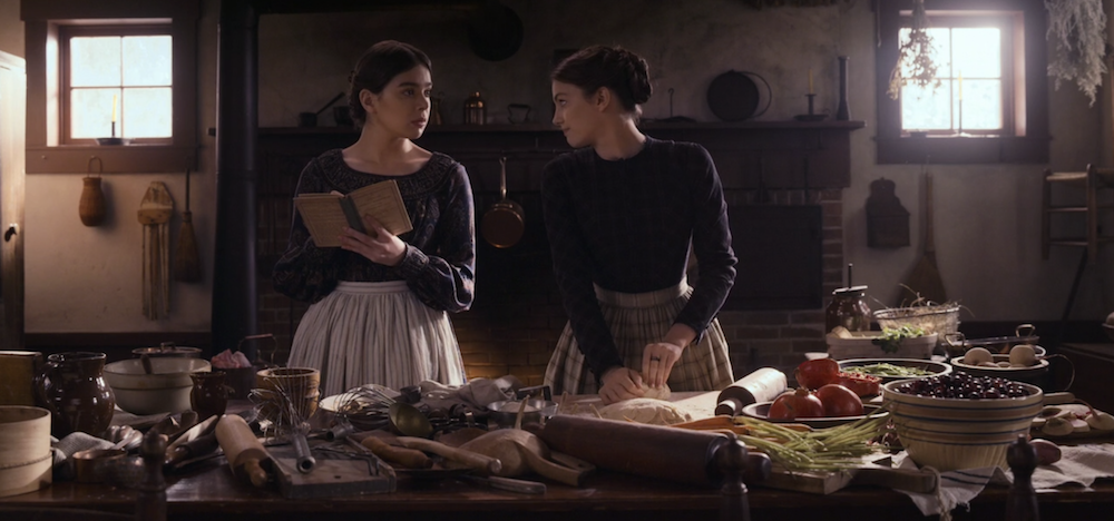 Emily Dickinson and Sue Cooking